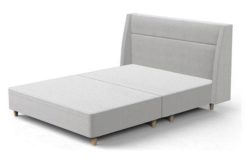 Silentnight Studio Geo Double Bed Frame - Natural.